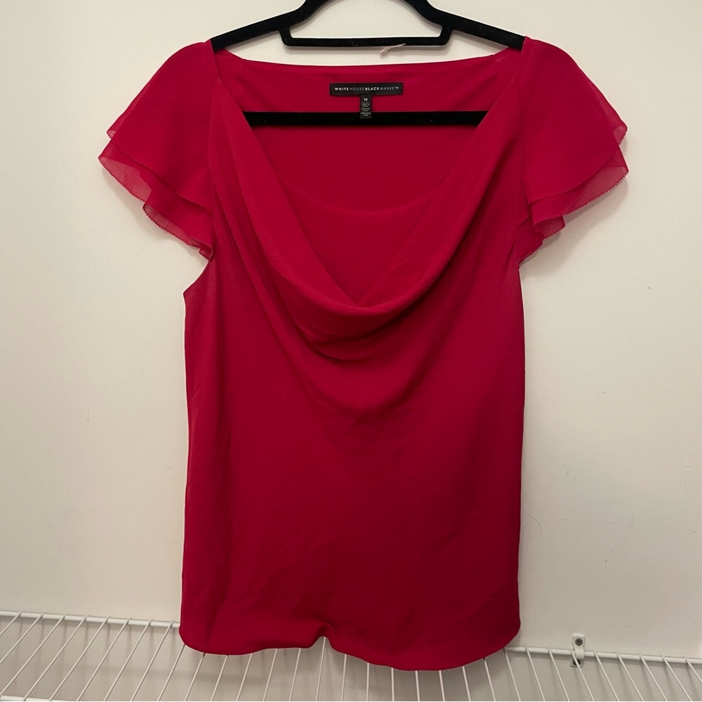 White House Black Market Blouse Size Medium